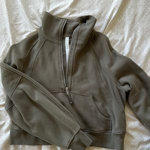 Lululemon funnel neck half zip